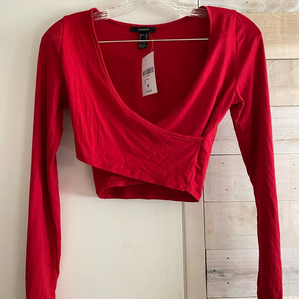 Red long sleeve